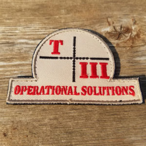 TIII Ops Brand Patch